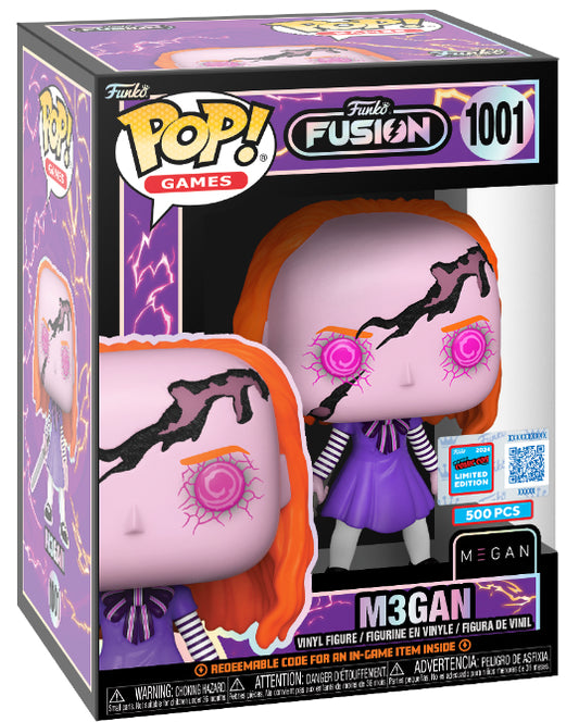 Megan (LE500) - Fusion 2024 NYCC Exclusive Pop NYCC STICKER