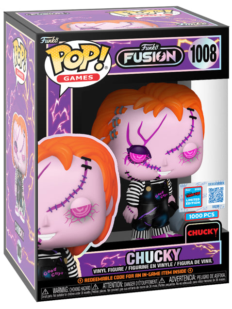 Chucky (LE1000) - Childs Play Fusion 2024 NYCC Exclusive Pop NYCC STICKER