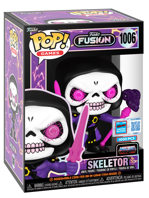 Skeletor (LE1000) - MOTU Fusion 2024 NYCC Exclusive Pop NYCC STICKER