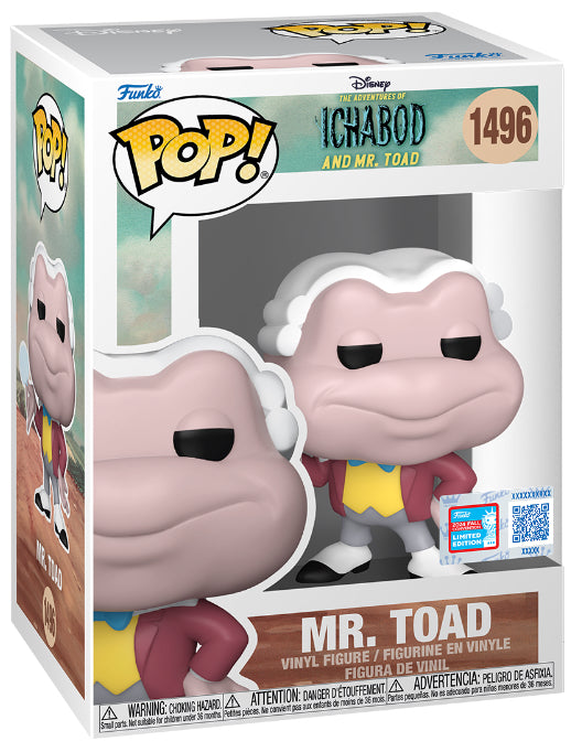 Mr Toad - Ichibod 2024 NYCC Exclusive Pop NYCC STICKER