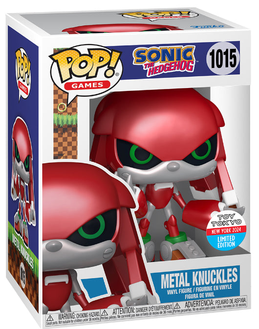 Metal Knuckles - Sonic 2024 NYCC Exclusive Pop NYCC STICKER