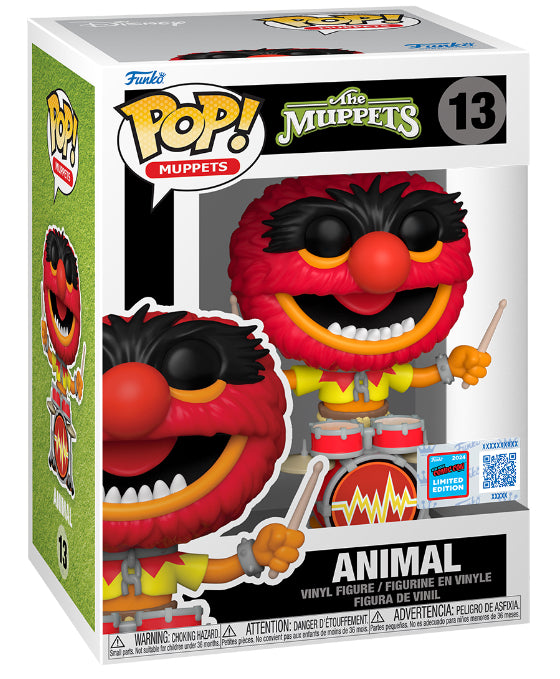 Animal - The Muppets 2024 NYCC Exclusive Pop NYCC STICKER