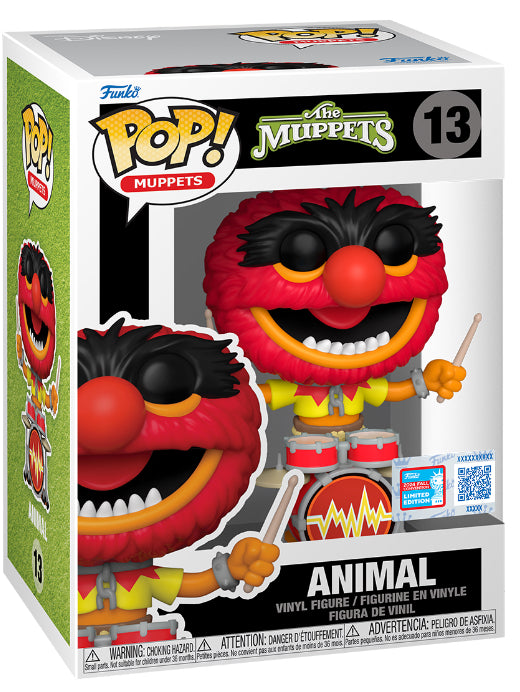 Animal - The Muppets 2024 NYCC Exclusive Pop SHARED STICKER