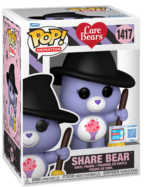 Share Bear - Care Bears 2024 NYCC Exclusive Pop SHARED STICKER