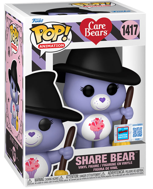 Share Bear - Care Bears 2024 NYCC Exclusive Pop NYCC STICKER