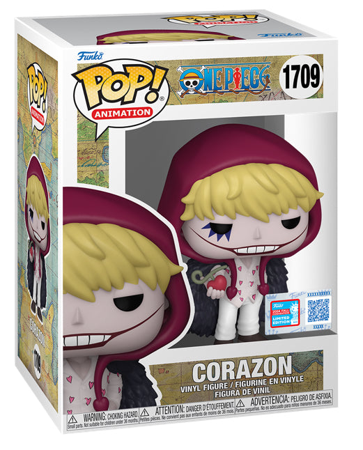 Corazon - One Piece 2024 NYCC Exclusive Pop SHARED STICKER