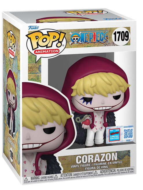 Corazon - One Piece 2024 NYCC Exclusive Pop NYCC STICKER