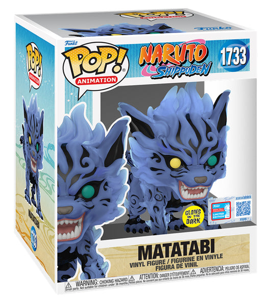 6" Matatabi - Naruto 2024 NYCC Exclusive Pop SHARED STICKER