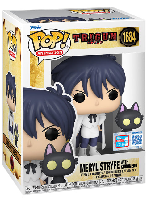 Meryl & Kuroneko - Trigun 2024 NYCC Exclusive Pop SHARED STICKER