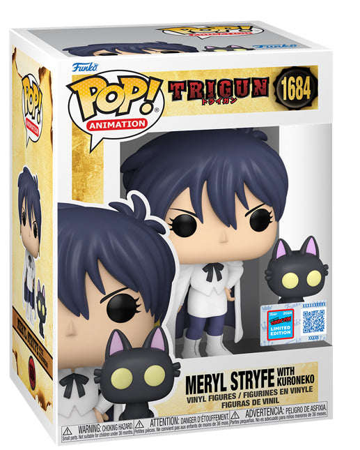 Meryl & Kuroneko - Trigun 2024 NYCC Exclusive Pop NYCC STICKER