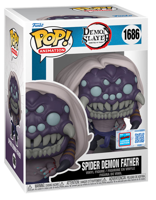 Spider Demon Father - Demon Slayer 2024 NYCC Exclusive Pop NYCC STICKER