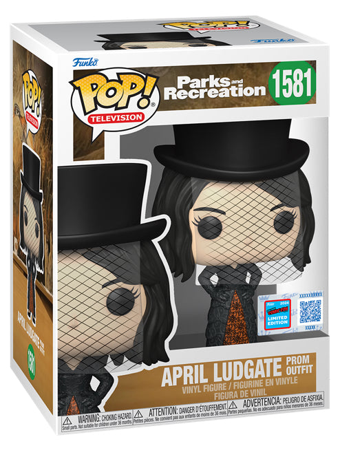 April Ludgate - Parks and Rec 2024 NYCC Exclusive Pop NYCC STICKER