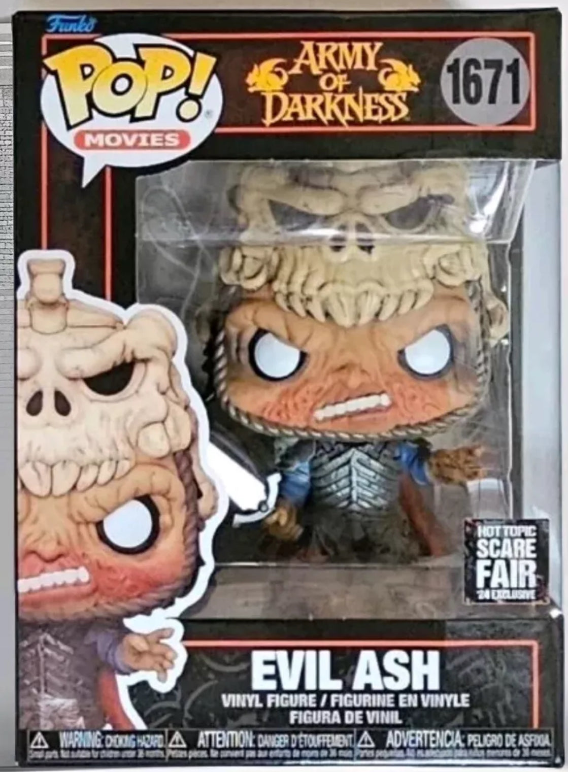 Evil Ash - 2024 Scare Fair Hot Topic Exclusive Funko Pop